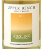 Upper Bench Estate Winery Riesling 2014